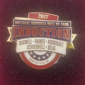 2017 Baseball HOF Induction Pin Limited Edition 3244/5350 Rodriguez, Bagwell..